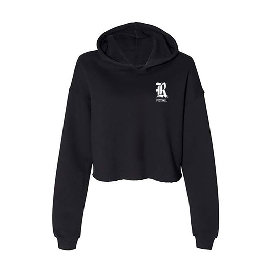 Rice - NCAA Football : Andrew Awe - Women's Crop Fleece Hoodie-0