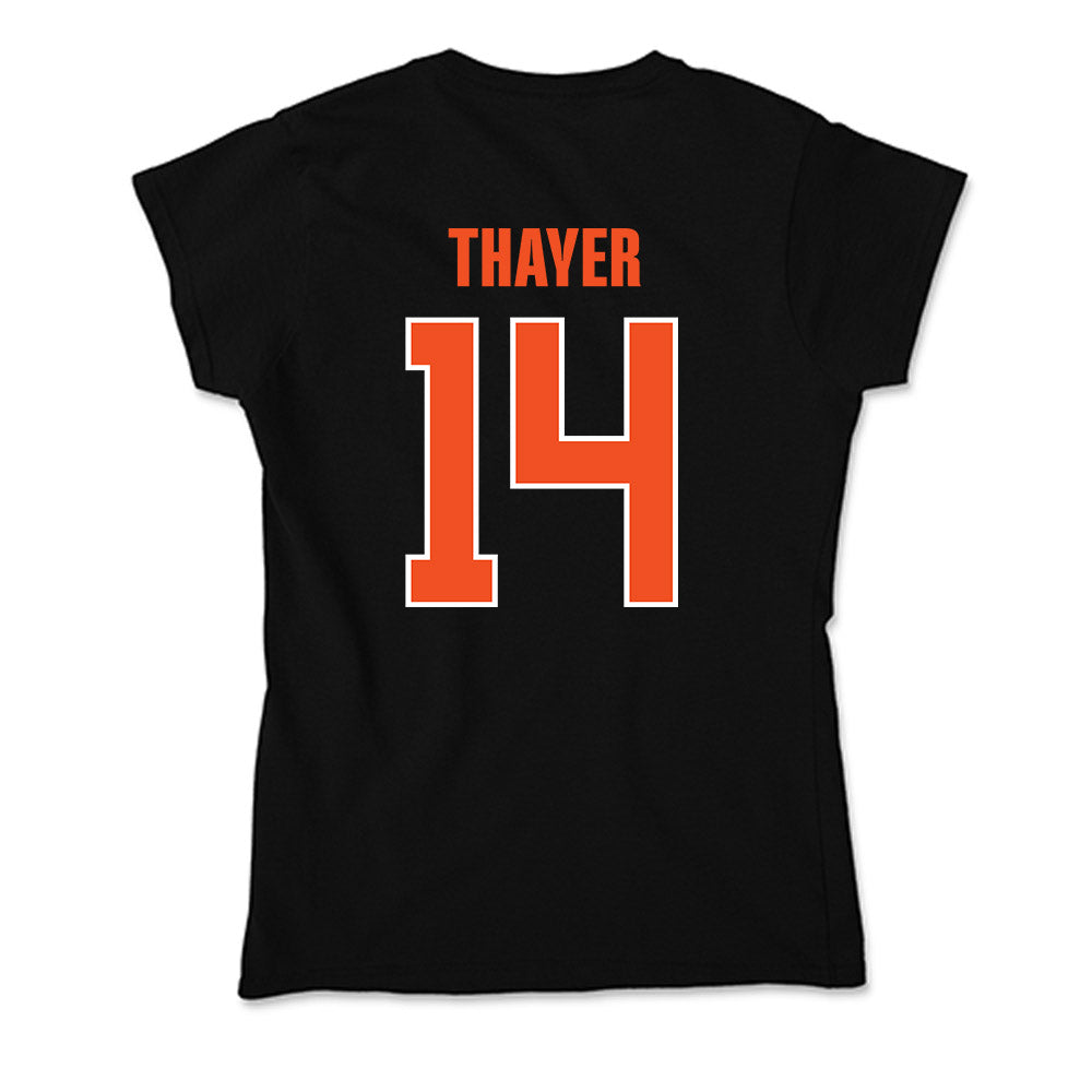 UTRGV - NCAA Baseball : Harrison Thayer - Soft Style Women’s T-Shirt-1