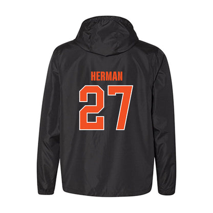 UTRGV - NCAA Football : Justin Herman - Windbreaker-1