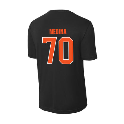 UTRGV - NCAA Football : Frank Medina - Activewear T-Shirt-1