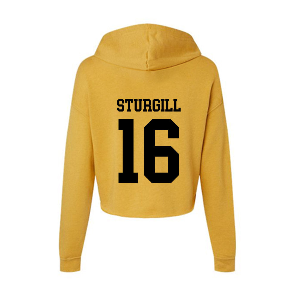 App State - NCAA Women's Soccer : Reagan Sturgill - Women's Crop Fleece Hoodie-1