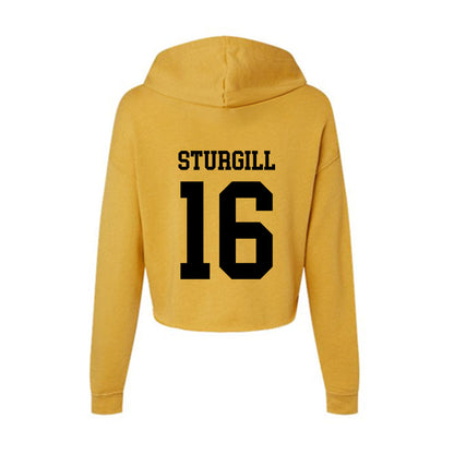 App State - NCAA Women's Soccer : Reagan Sturgill - Women's Crop Fleece Hoodie-1