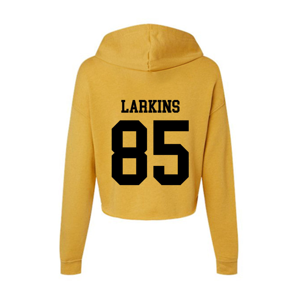 App State - NCAA Football : David Larkins - Women's Crop Fleece Hoodie-1