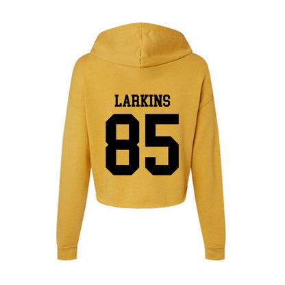 App State - NCAA Football : David Larkins - Women's Crop Fleece Hoodie-1