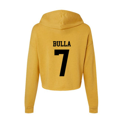 App State - NCAA Softball : Mollie Bulla - Women's Crop Fleece Hoodie-1