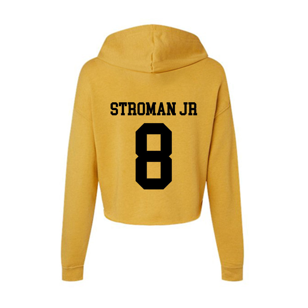 App State - NCAA Football : Dalton Stroman Jr - Women's Crop Fleece Hoodie-1