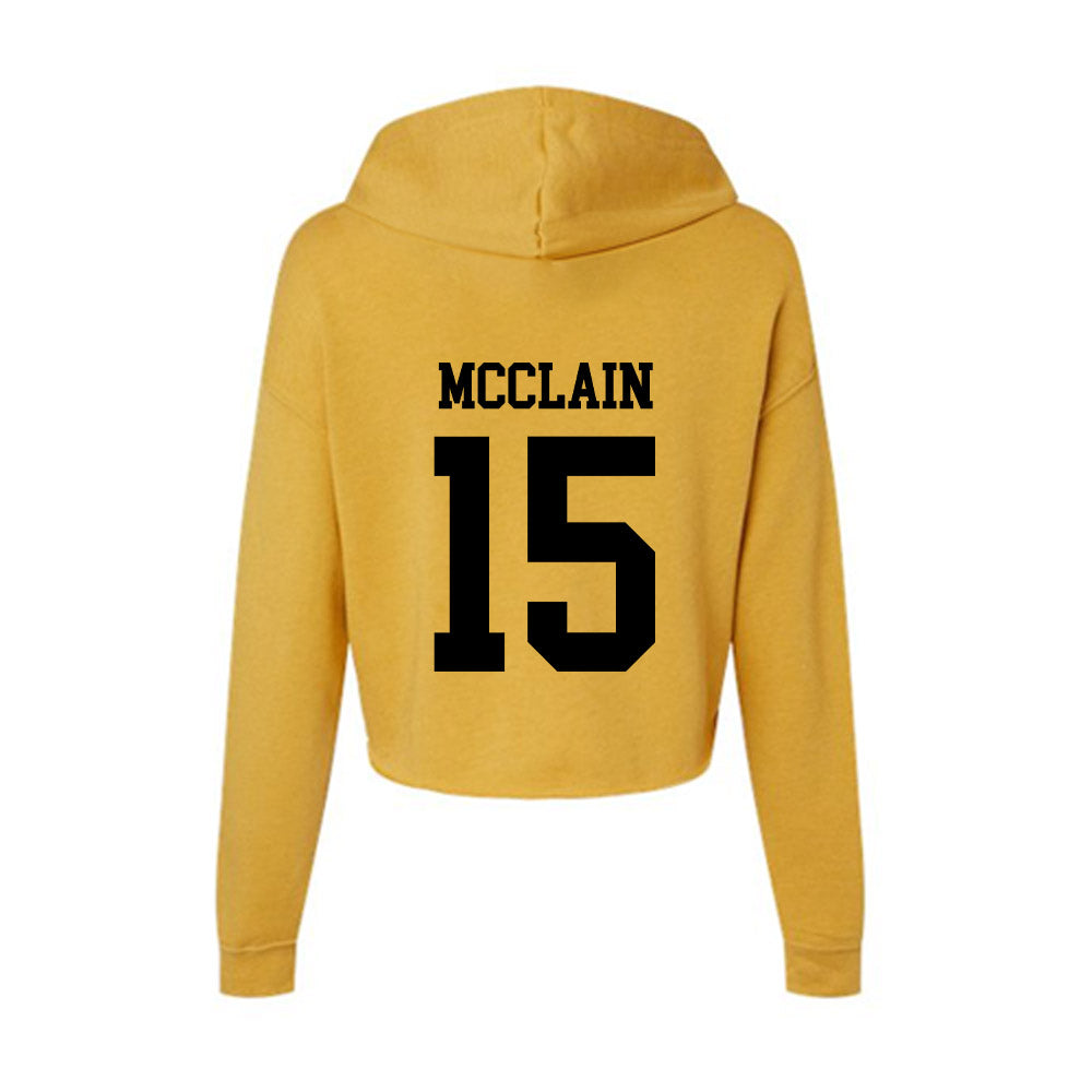 App State - NCAA Softball : Makayla Mcclain - Women's Crop Fleece Hoodie-1