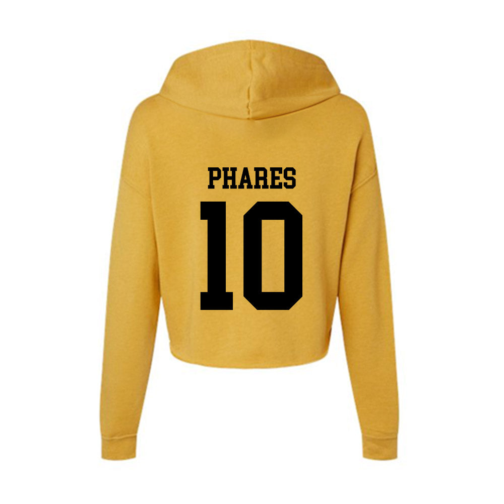 App State - NCAA Football : Colton Phares - Women's Crop Fleece Hoodie-1