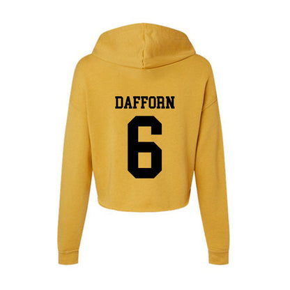 App State - NCAA Women's Volleyball : Bella dafforn - Women's Crop Fleece Hoodie-1
