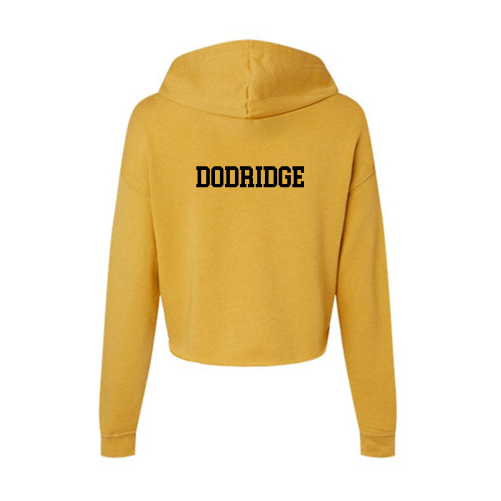 App State - NCAA Women's Tennis : Erika Dodridge - Women's Crop Fleece Hoodie-1