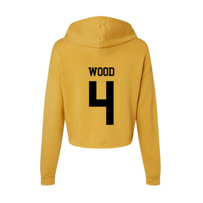 App State - NCAA Women's Soccer : Izzi Wood - Women's Crop Fleece Hoodie-1