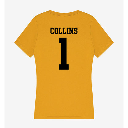 App State - NCAA Football : Shawn Collins - Women's V-Neck T-Shirt-1