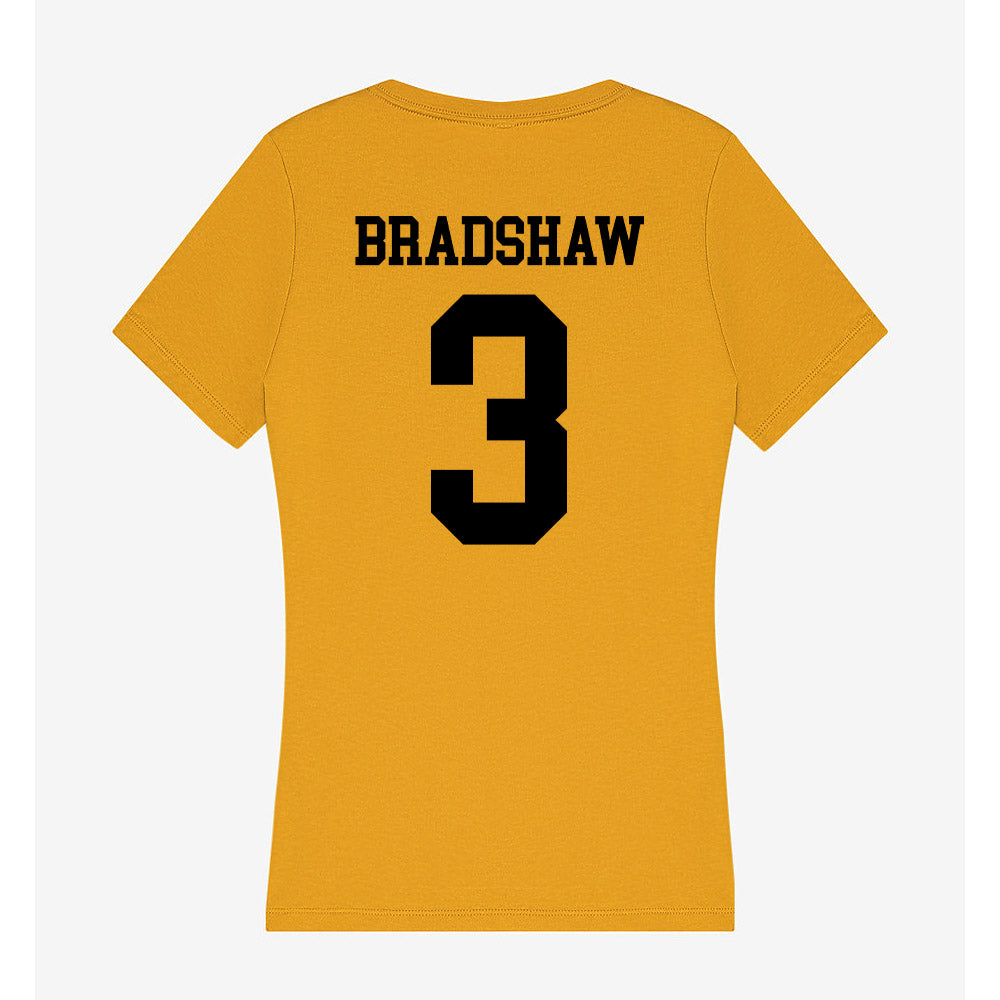 App State - NCAA Softball : Kendall Bradshaw - Women's V-Neck T-Shirt-1