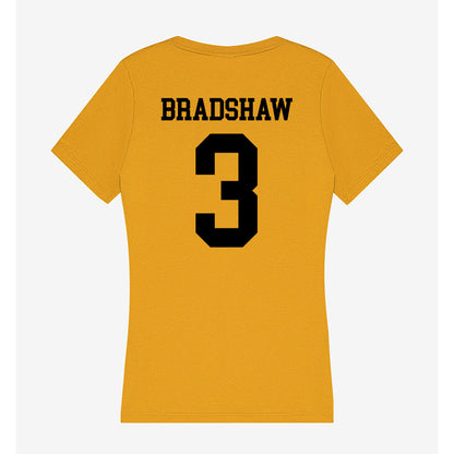 App State - NCAA Softball : Kendall Bradshaw - Women's V-Neck T-Shirt-1