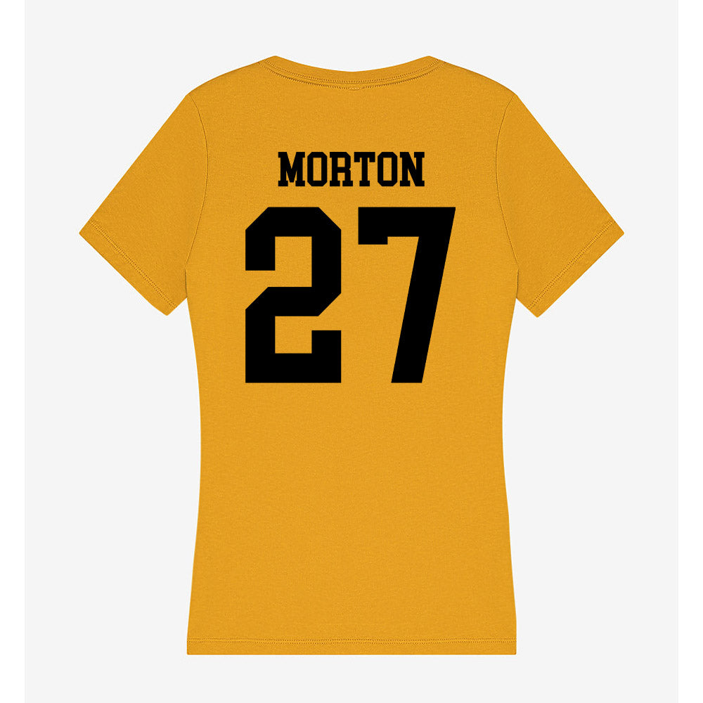 App State - NCAA Softball : Baylee Morton - Women's V-Neck T-Shirt-1