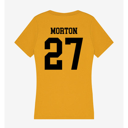 App State - NCAA Softball : Baylee Morton - Women's V-Neck T-Shirt-1