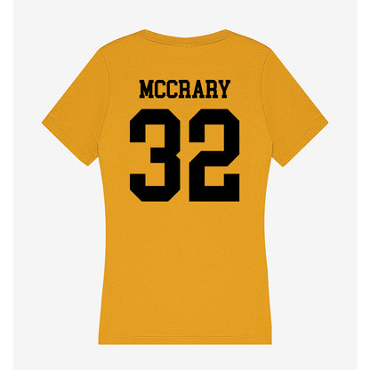 App State - NCAA Women's Basketball : Zoe McCrary - Women's V-Neck T-Shirt-1