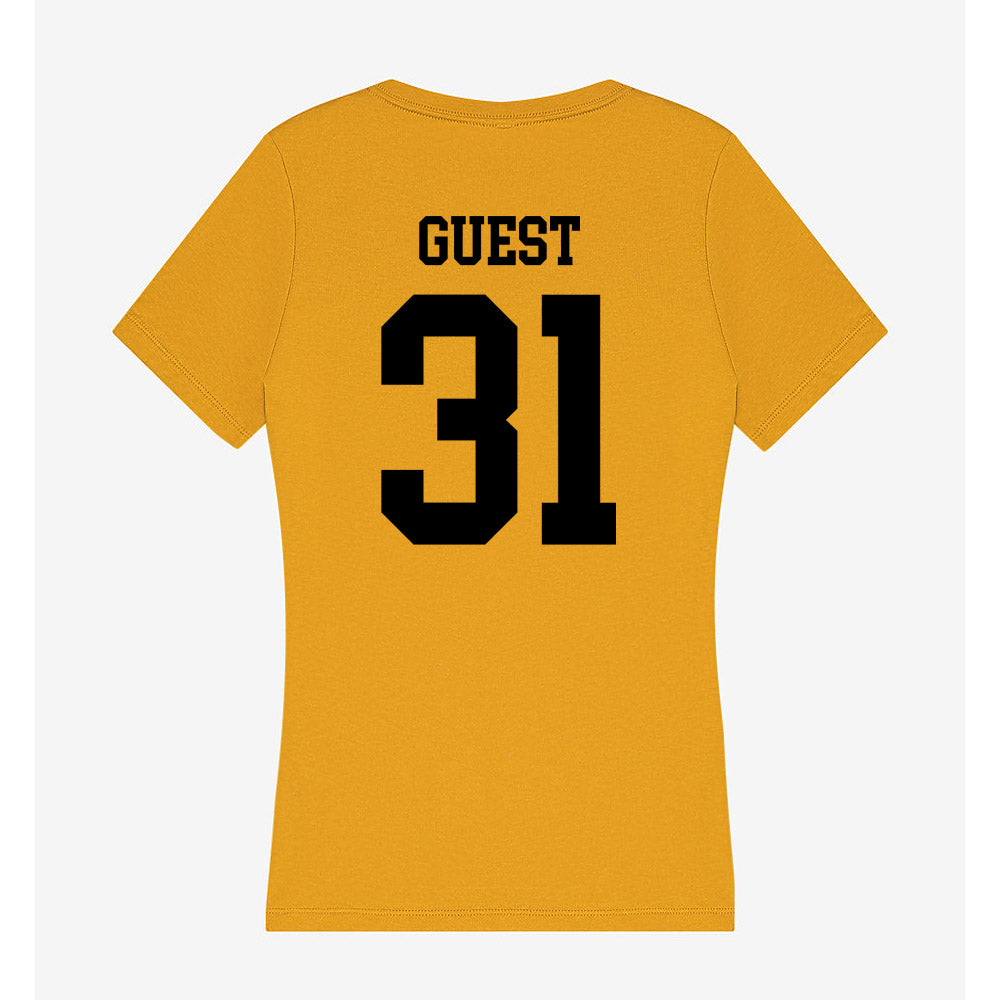 App State - NCAA Football : Max Guest - Women's V-Neck T-Shirt-1