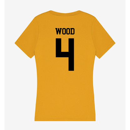 App State - NCAA Women's Soccer : Izzi Wood - Women's V-Neck T-Shirt-1