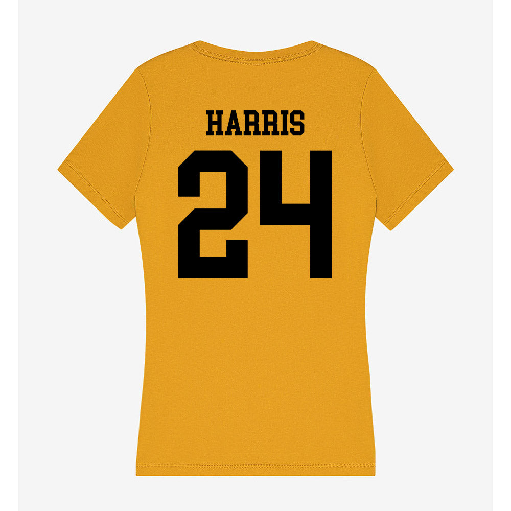App State - NCAA Baseball : Everette Harris - Women's V-Neck T-Shirt-1