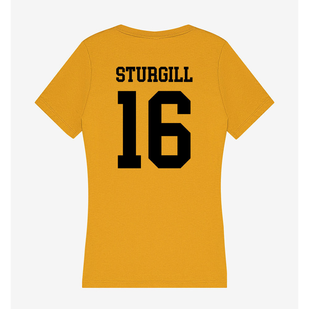 App State - NCAA Women's Soccer : Reagan Sturgill - Women's V-Neck T-Shirt-1