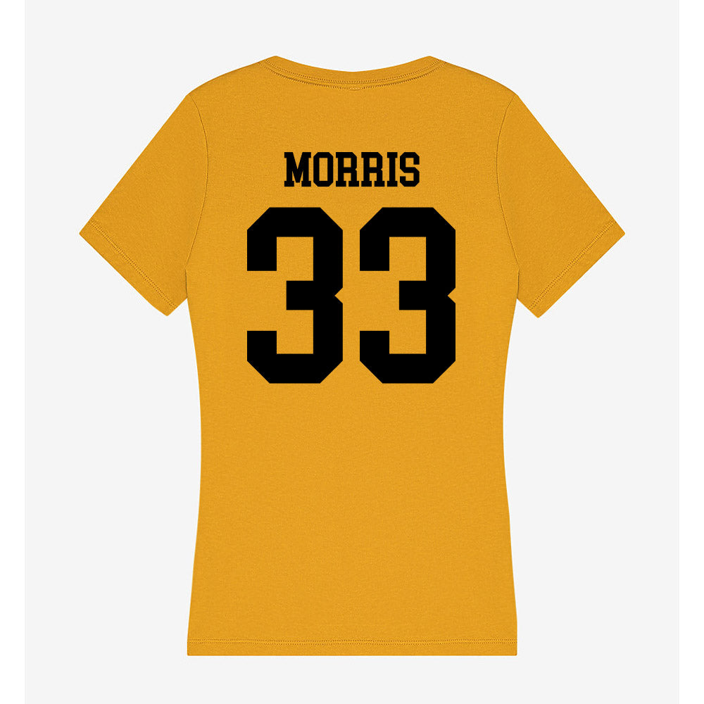 App State - NCAA Women's Volleyball : Ali Morris - Women's V-Neck T-Shirt-1