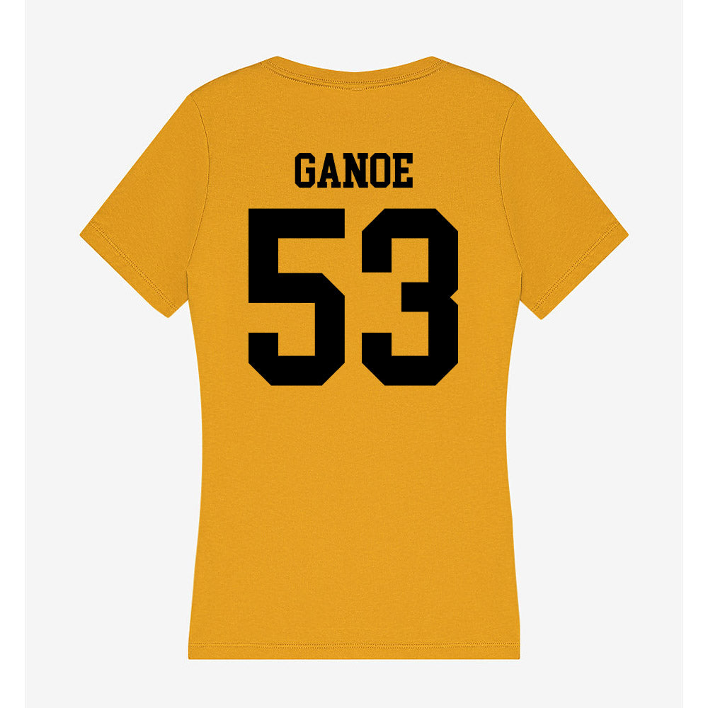 App State - NCAA Football : Jake Ganoe - Women's V-Neck T-Shirt-1