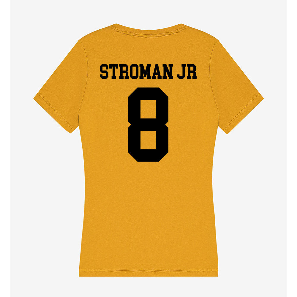 App State - NCAA Football : Dalton Stroman Jr - Women's V-Neck T-Shirt-1