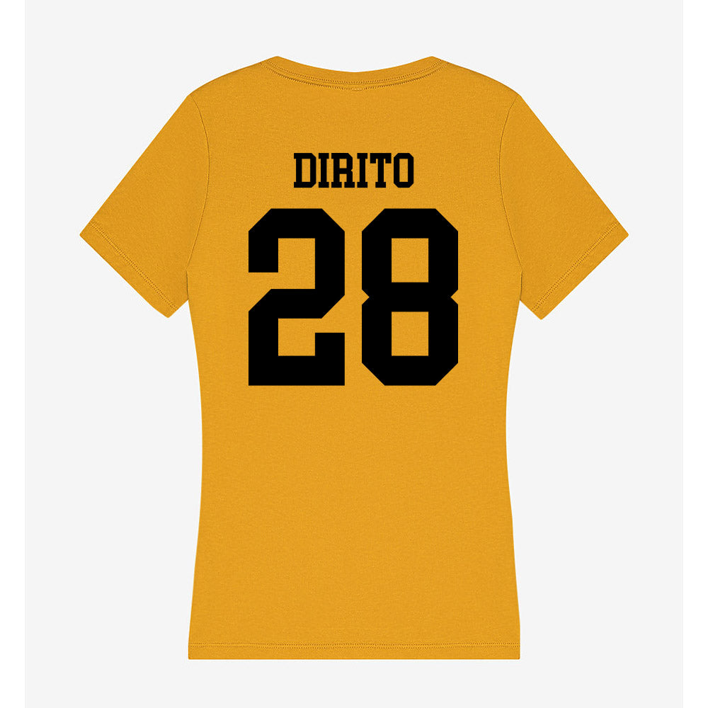 App State - NCAA Baseball : Nick DiRito - Women's V-Neck T-Shirt-1