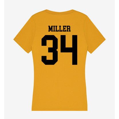 App State - NCAA Baseball : Kameron Miller - Women's V-Neck T-Shirt-1