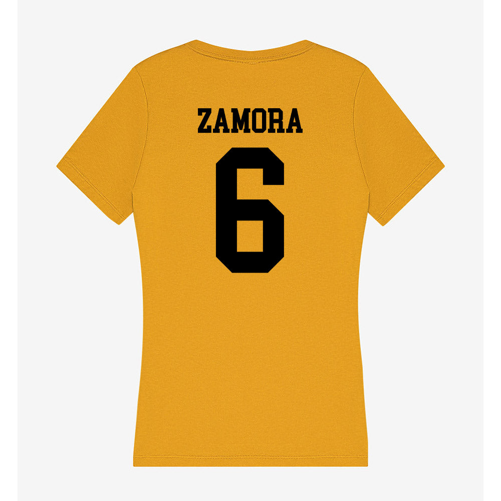 App State - NCAA Baseball : Joseph Zamora - Women's V-Neck T-Shirt-1
