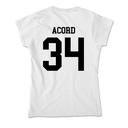 App State - NCAA Football : Joshua Acord - Soft Style Women’s T-Shirt-1