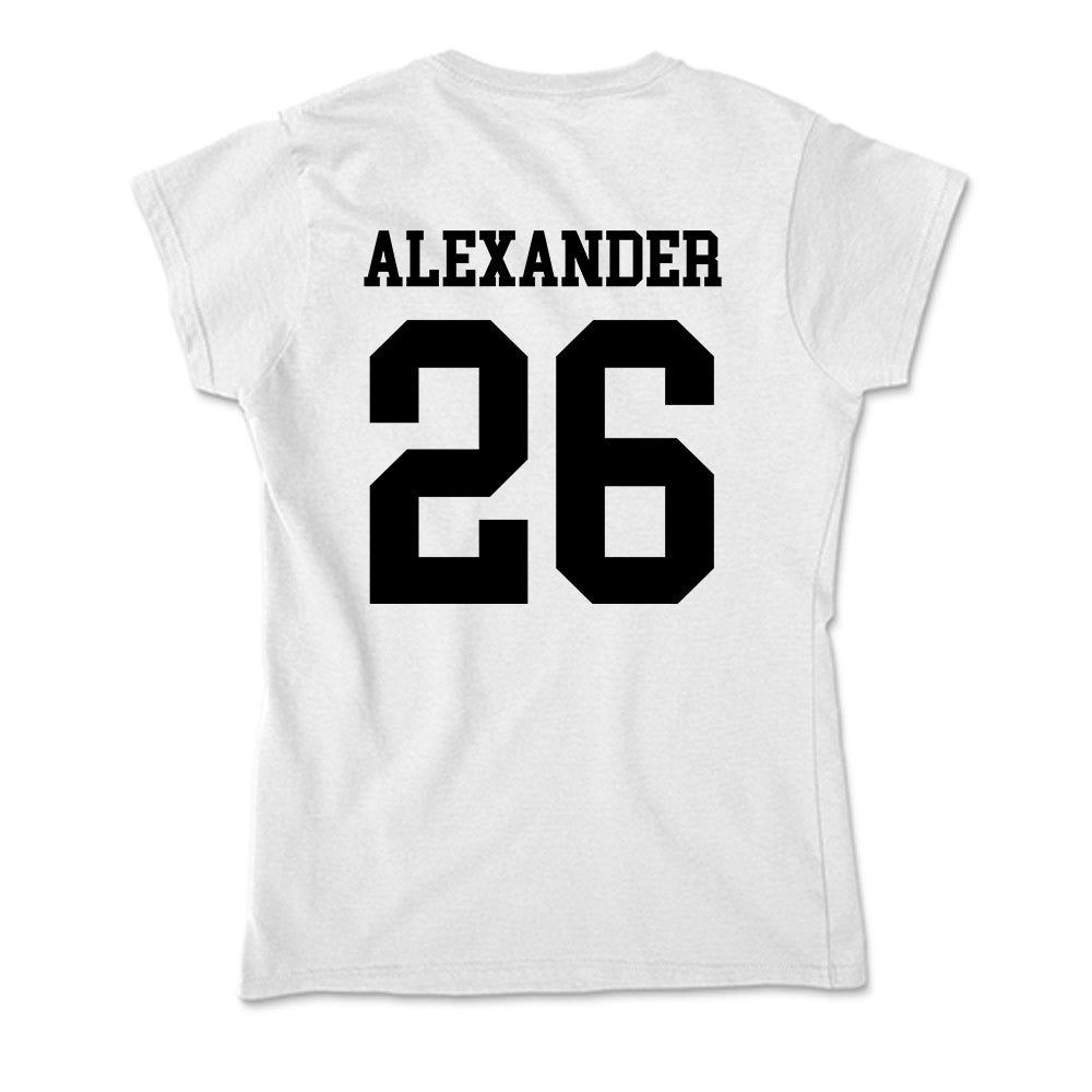 App State - NCAA Football : Khamani Alexander - Soft Style Women’s T-Shirt-1