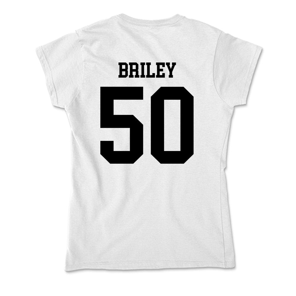 App State - NCAA Football : Jackson Briley - Soft Style Women’s T-Shirt-1