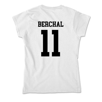 App State - NCAA Football : Juan Berchal - Soft Style Women’s T-Shirt-1