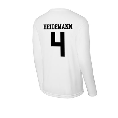 App State - NCAA Women's Volleyball : Addison Heidemann - Activewear Long Sleeve T-Shirt-1
