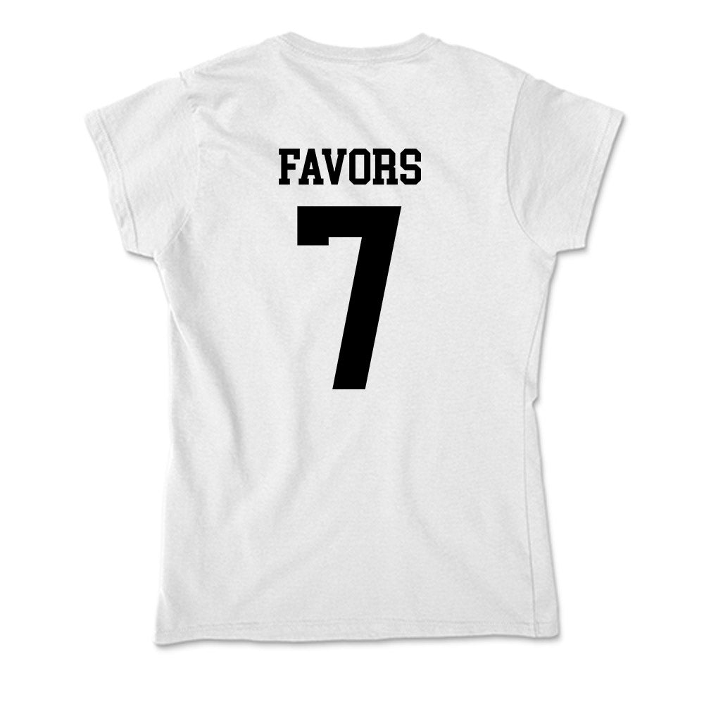 App State - NCAA Football : Jordan Favors - Soft Style Women’s T-Shirt-1