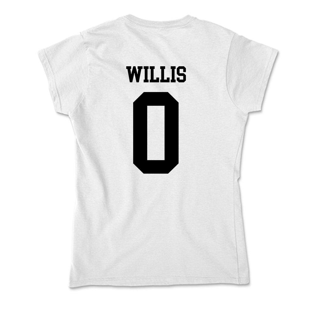 App State - NCAA Football : Jaelin Willis - Soft Style Women’s T-Shirt-1