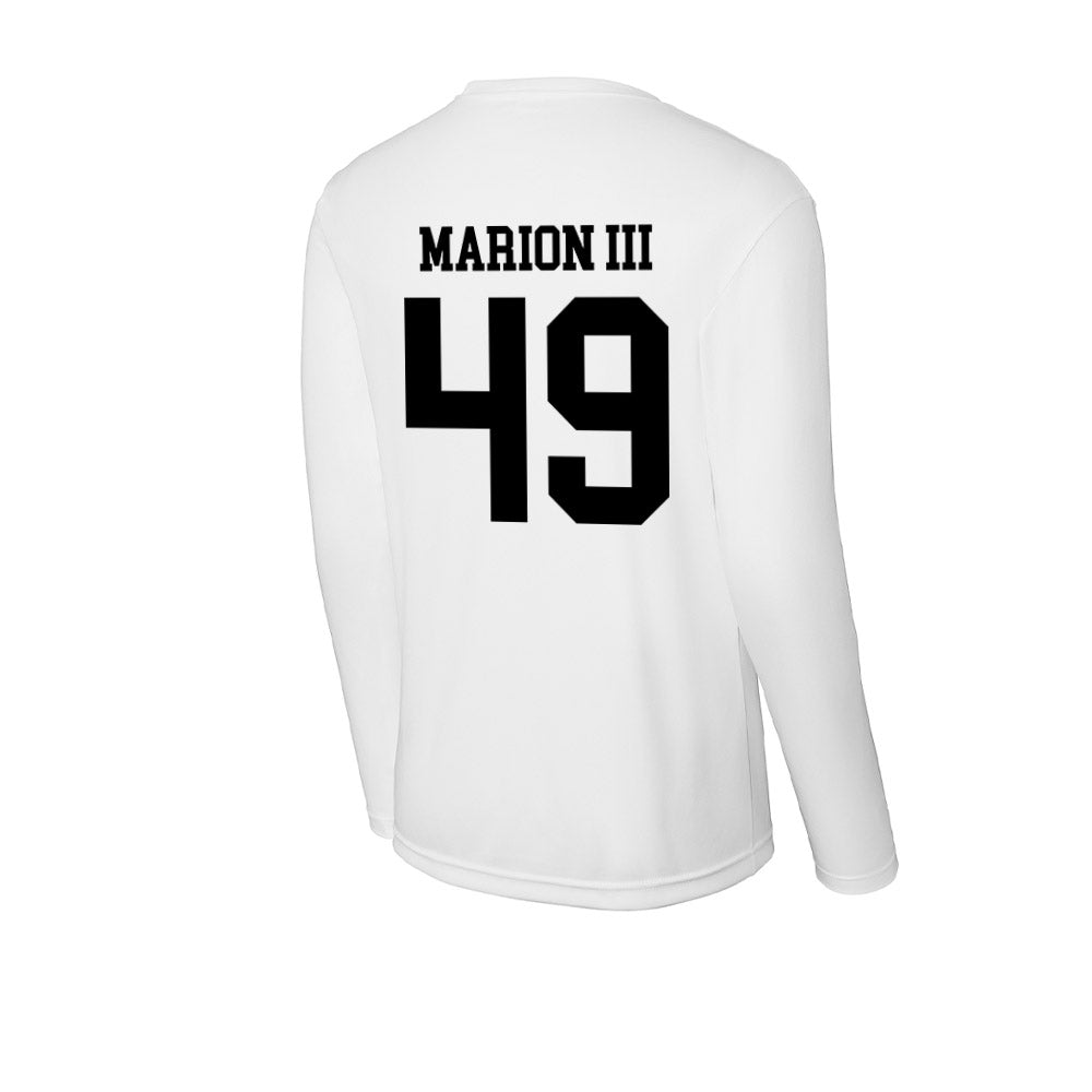 App State - NCAA Football : Randy Marion III - Activewear Long Sleeve T-Shirt-1
