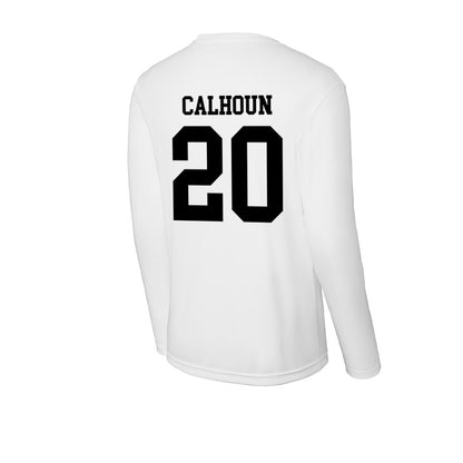App State - NCAA Football : Jaylon Calhoun - Activewear Long Sleeve T-Shirt-1