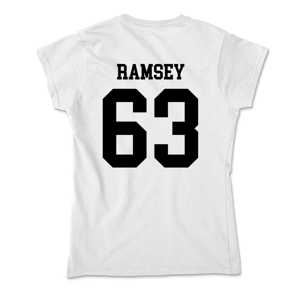 App State - NCAA Football : Jayden Ramsey - Soft Style Women’s T-Shirt-1