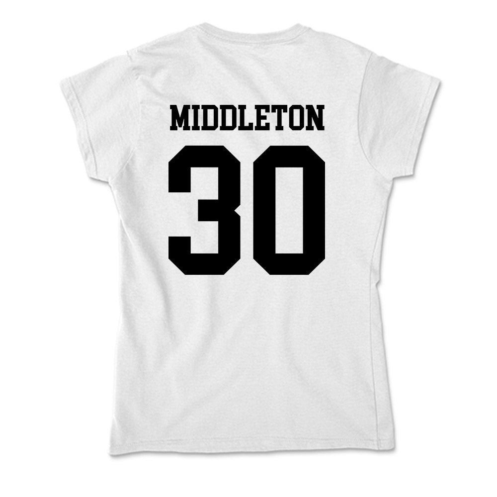 App State - NCAA Baseball : Mason Middleton - Soft Style Women’s T-Shirt-1
