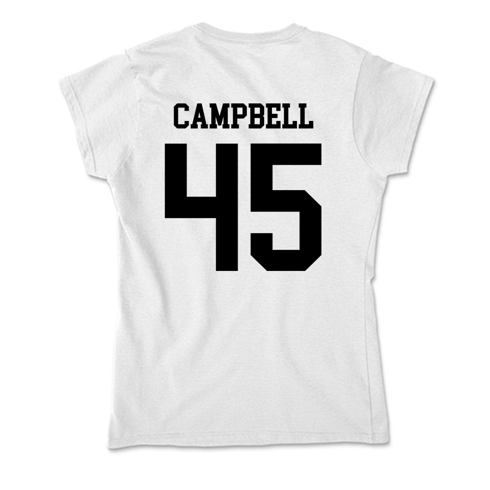App State - NCAA Football : Nick Campbell - Soft Style Women’s T-Shirt-1