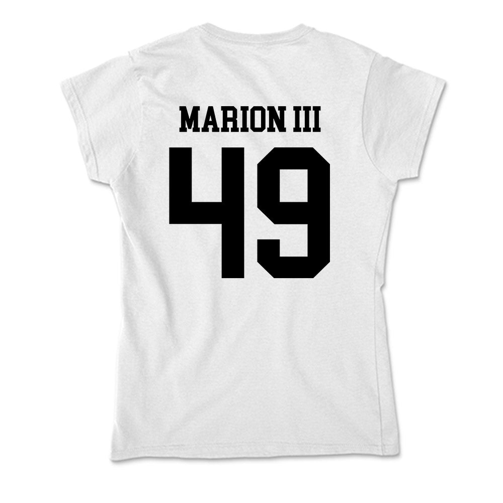 App State - NCAA Football : Randy Marion III - Soft Style Women’s T-Shirt-1