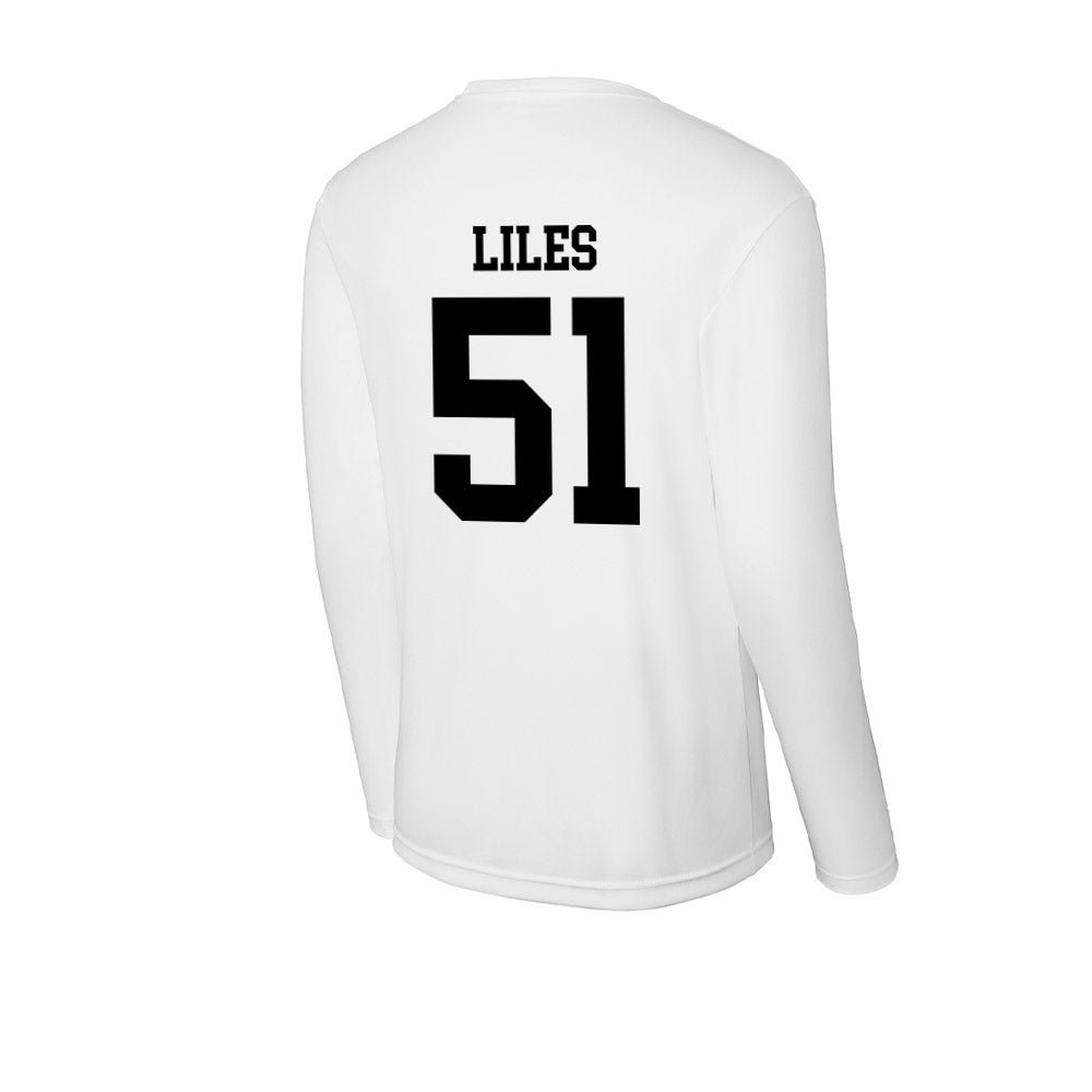 App State - NCAA Football : Kj Liles - Activewear Long Sleeve T-Shirt-1