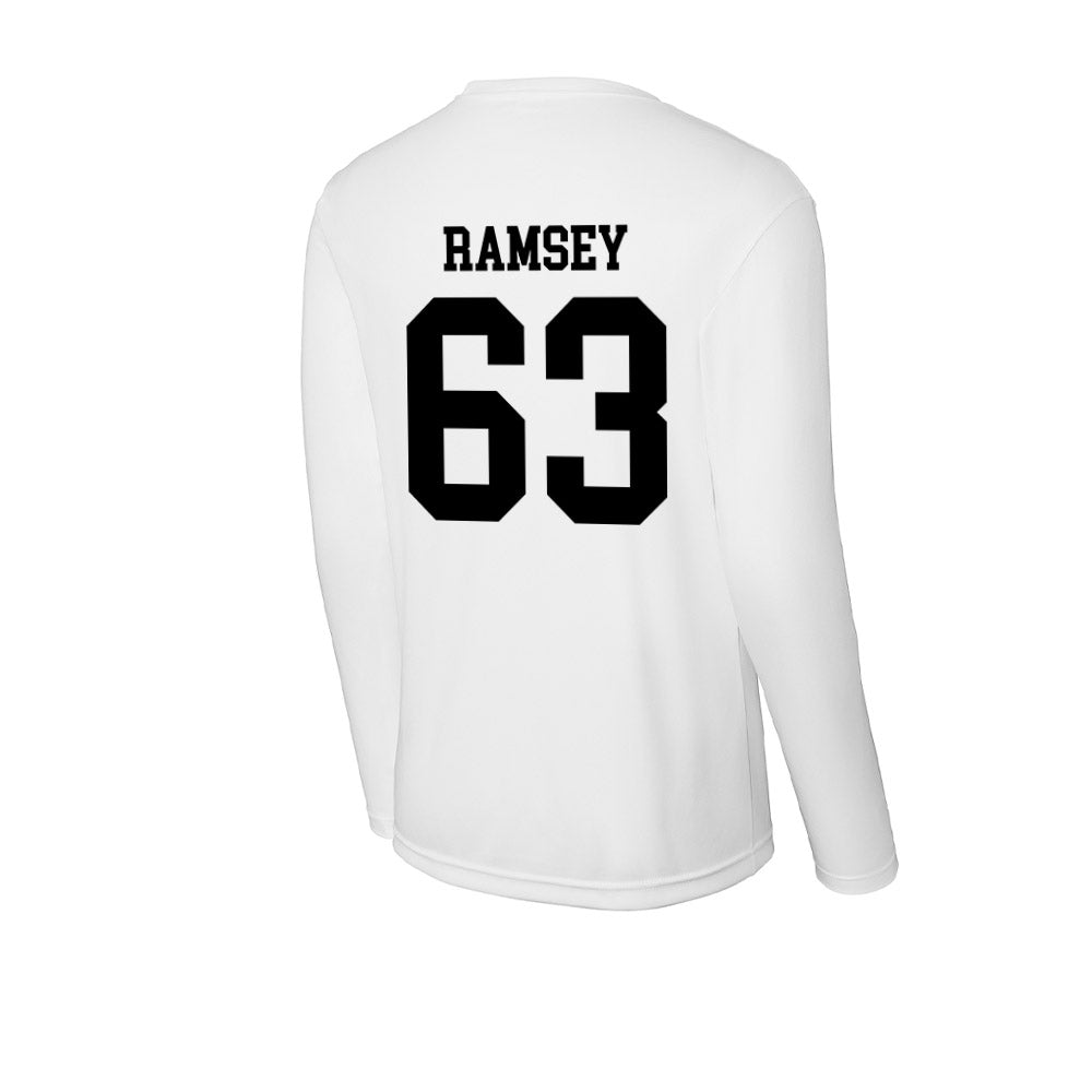 App State - NCAA Football : Jayden Ramsey - Activewear Long Sleeve T-Shirt-1