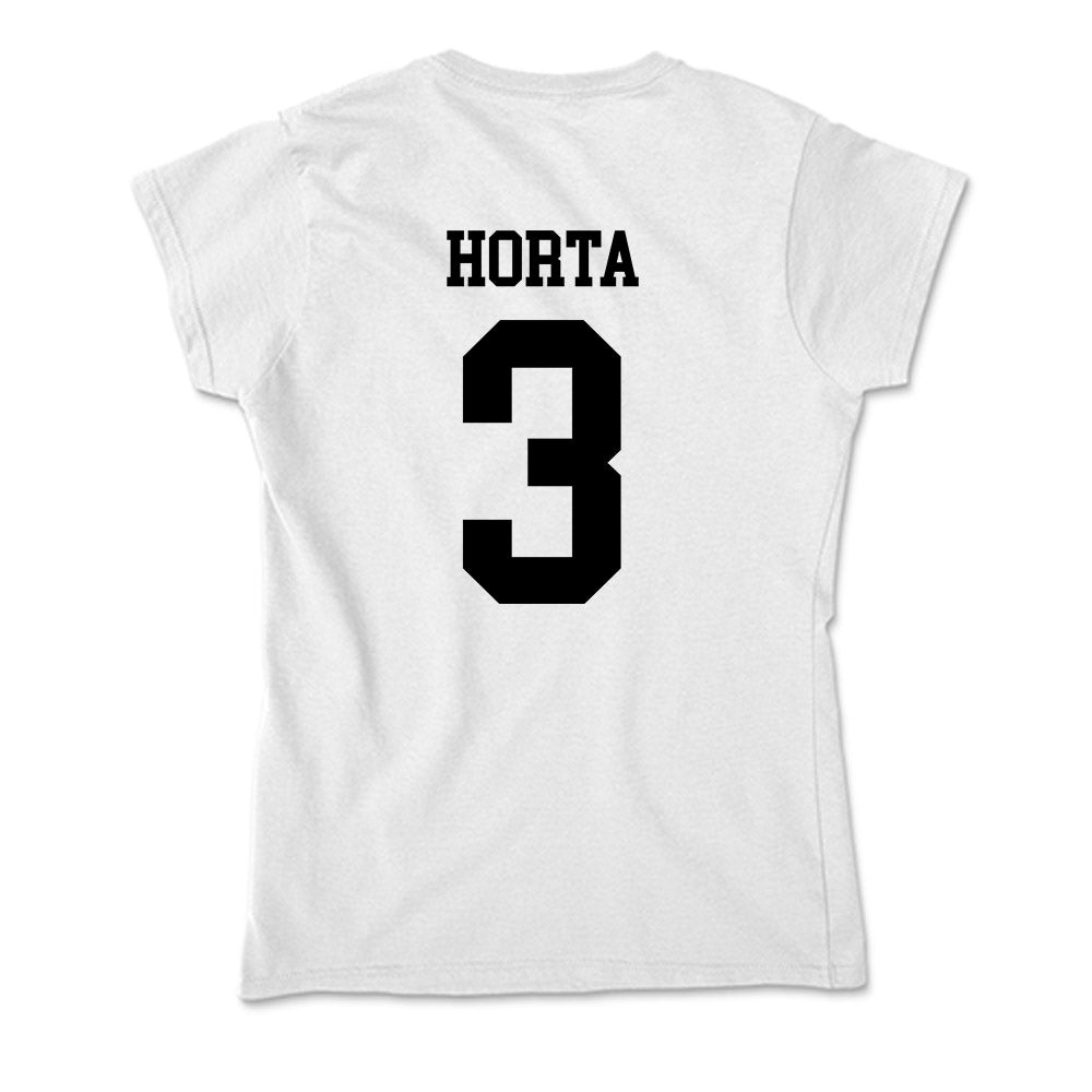 App State - NCAA Women's Volleyball : Julianna Horta - Soft Style Women’s T-Shirt-1