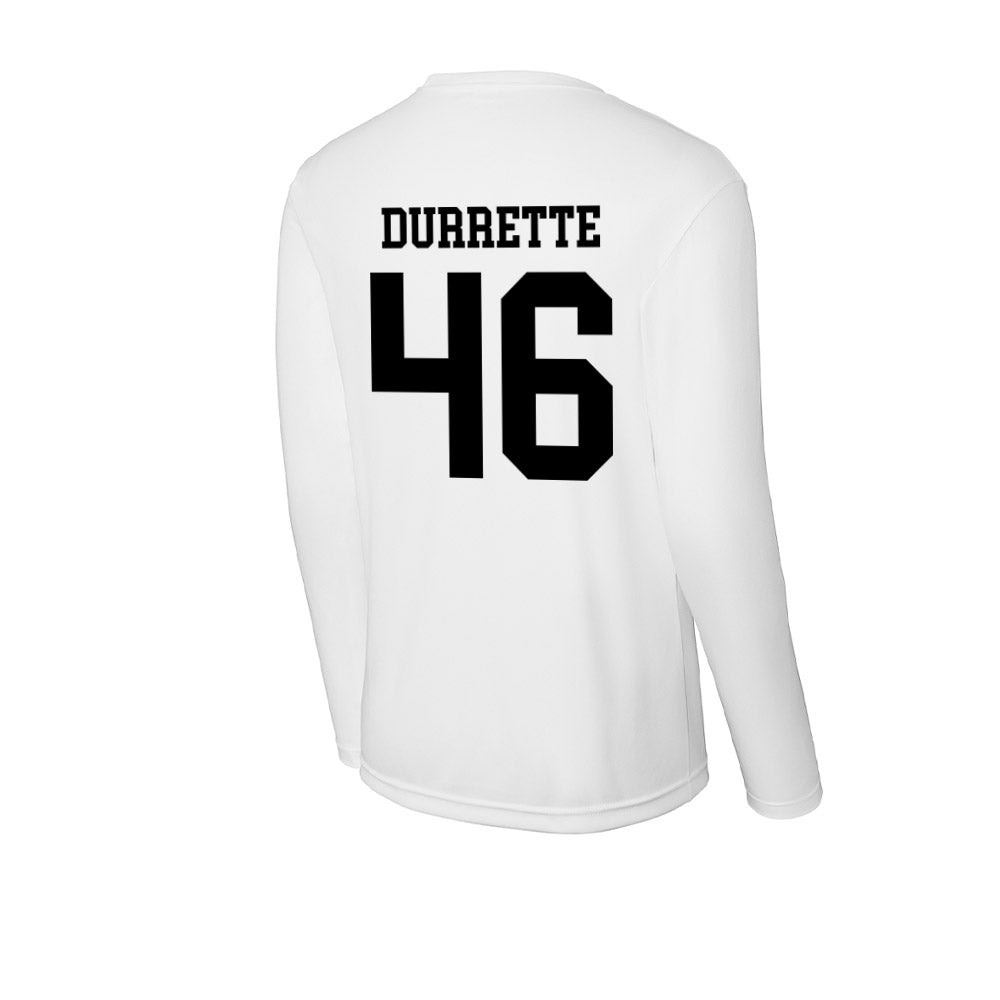 App State - NCAA Football : Damien Durrette - Activewear Long Sleeve T-Shirt-1