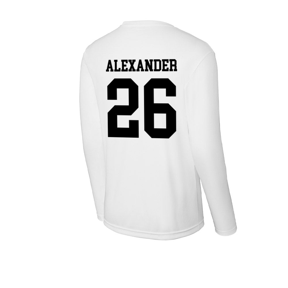 App State - NCAA Football : Khamani Alexander - Activewear Long Sleeve T-Shirt-1