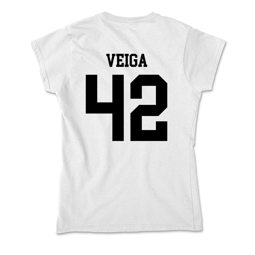 App State - NCAA Football : Braxton Veiga - Soft Style Women’s T-Shirt-1